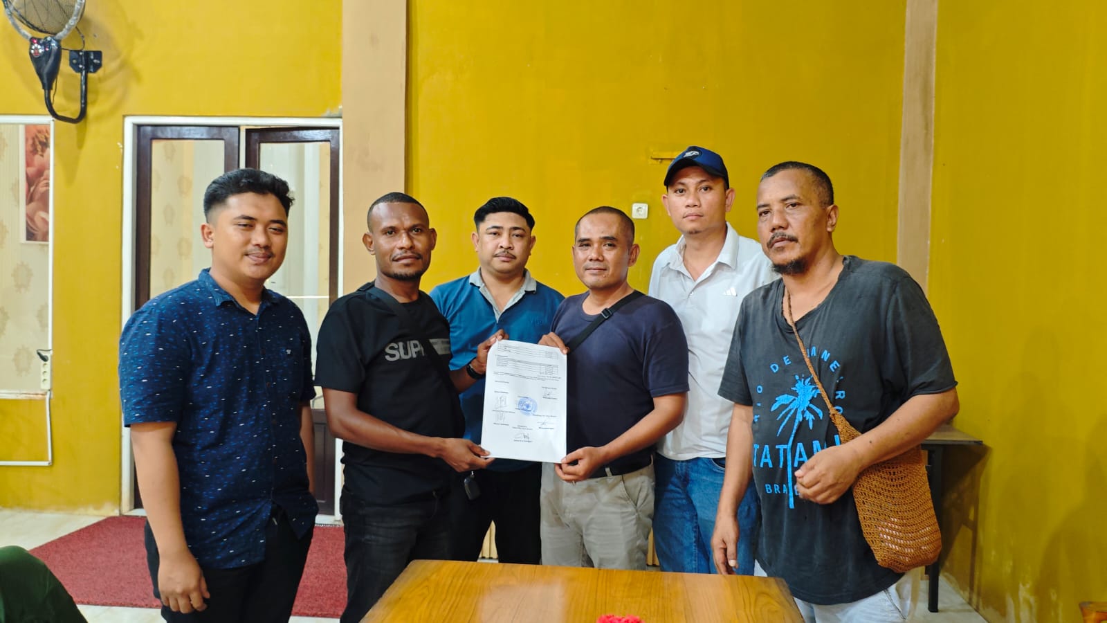 PENGURUS PWI TELUK BINTUNI PERIODE 2026 - 2029 EVALUASI KINERJA PERTAMA